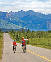 Alaska family camping trip photo